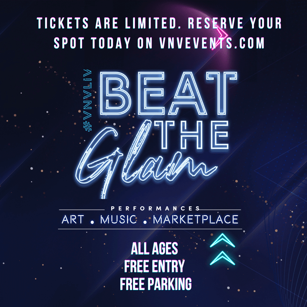 Beat The Glam Flyer.