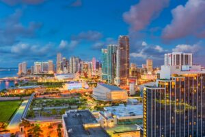 Miami, Florida, USA Skyline