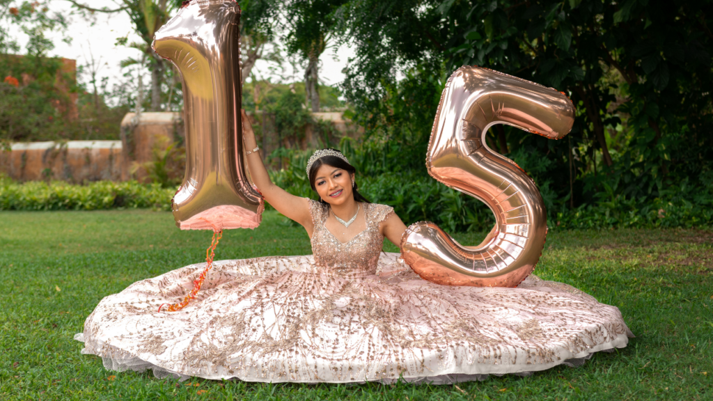 vnv events: event decor-Quinceañera1