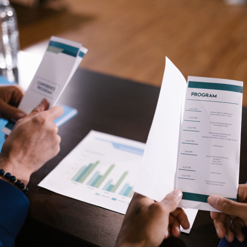 vnv events: Wedding Reception Program-2