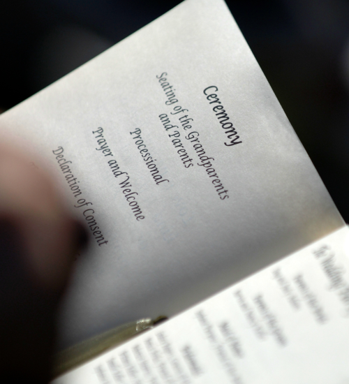 vnv events: Wedding Reception Program-4